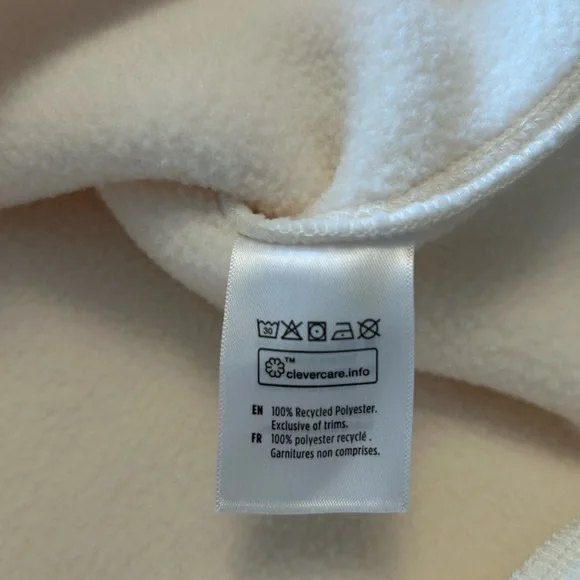 NWOT Tentree Sherpa 100 % Recycled Polyester Sweater - Picture 11 of 11